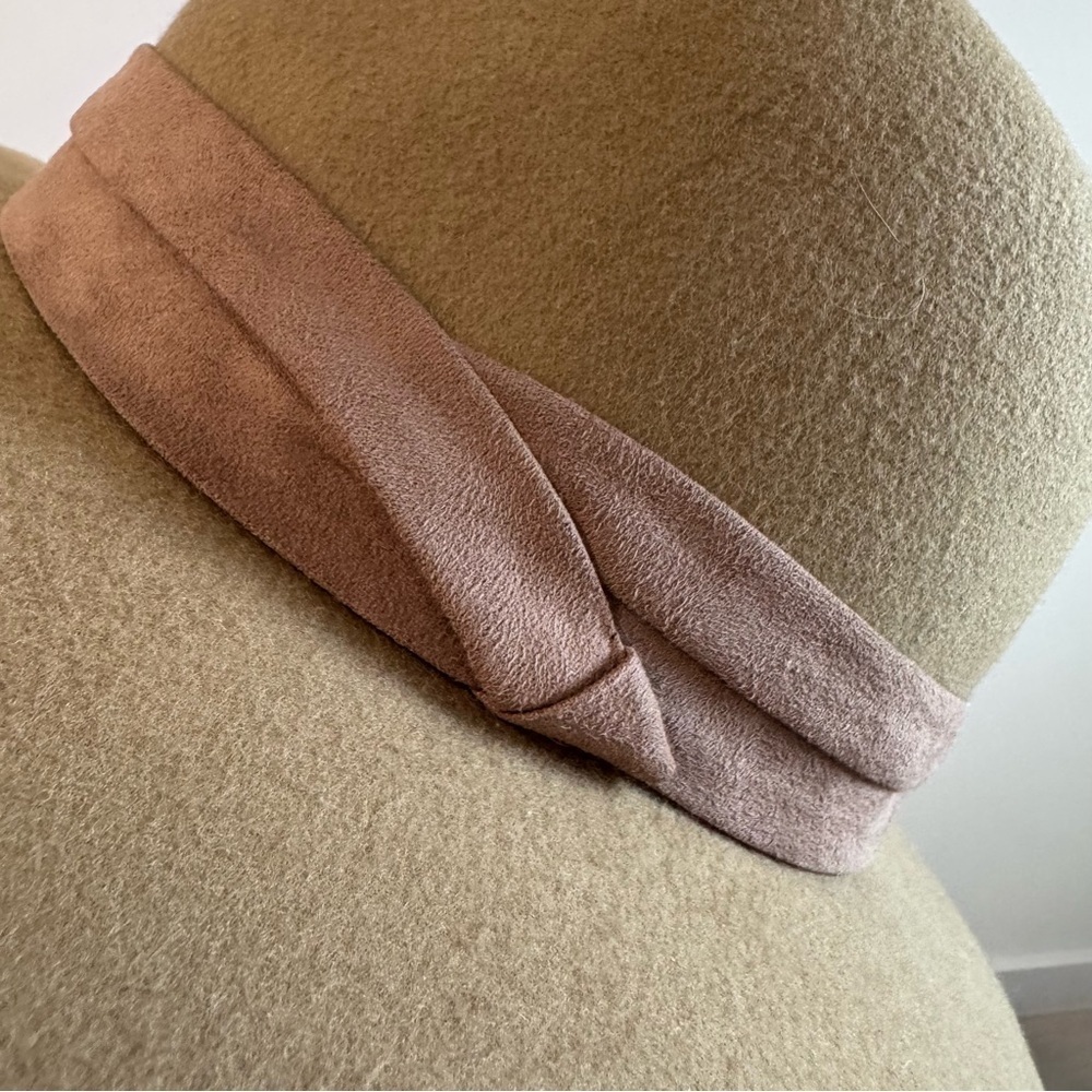 Urban‎ Outfitters Wool Ribbon Trim Fedora One Size - Picture 3 of 8